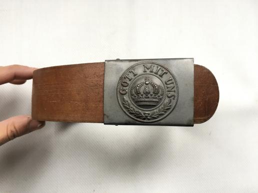 WW1 German belt and buckle 1916