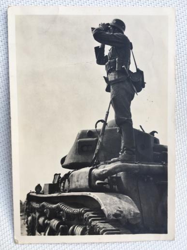 Postcard Photo 'SS Feldpost'