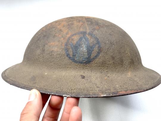 U.S. Doughboy Helmet 89th Div. - WW1