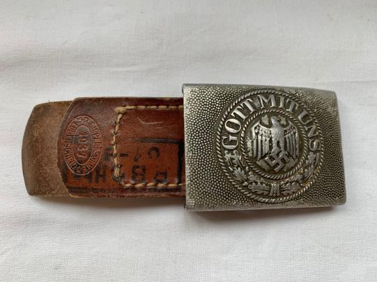 WH (Heer) Aluminium Belt Buckle -1937-