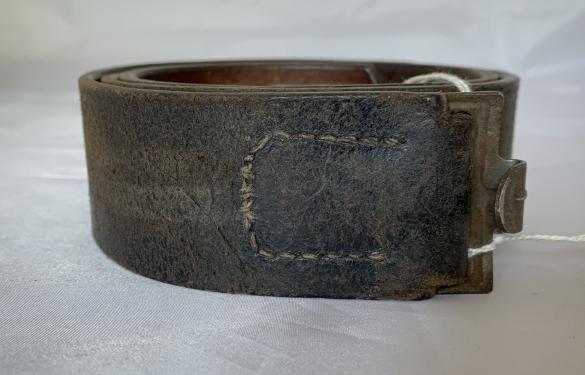 WH (Heer) Leather Combat Belt