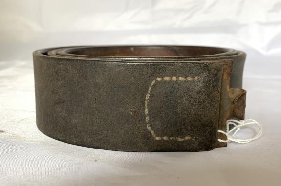 WH (Heer) Leather Combat Belt