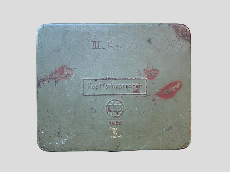 Storage Case for 'Kopffernsprecher' 1938