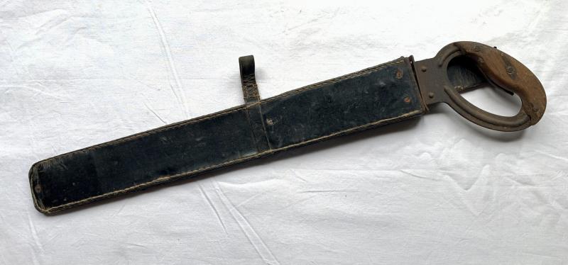 German Combat Engineer's Field Saw & Cardboard Scabbard