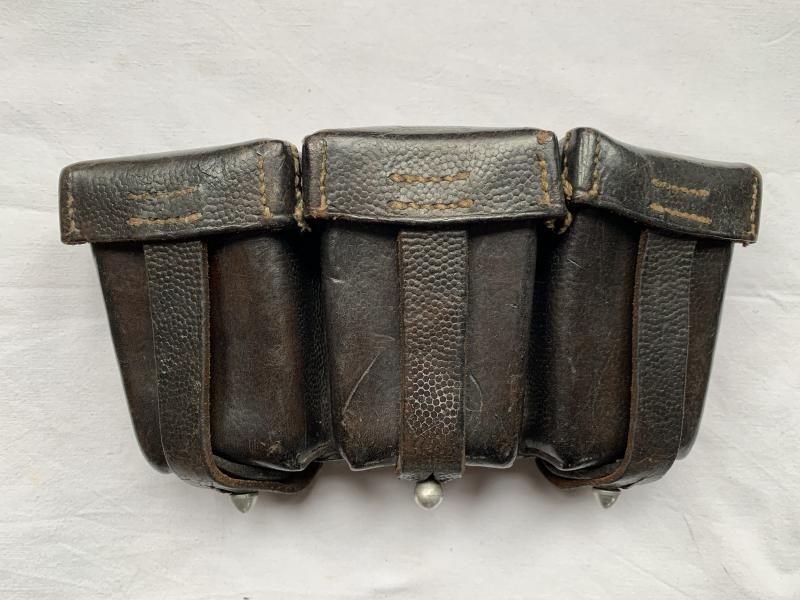 Kriegsmarine K98 Leather Ammo Pouch -1938-