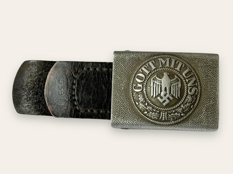 WH (Heer) Aluminium Belt Buckle -1939-
