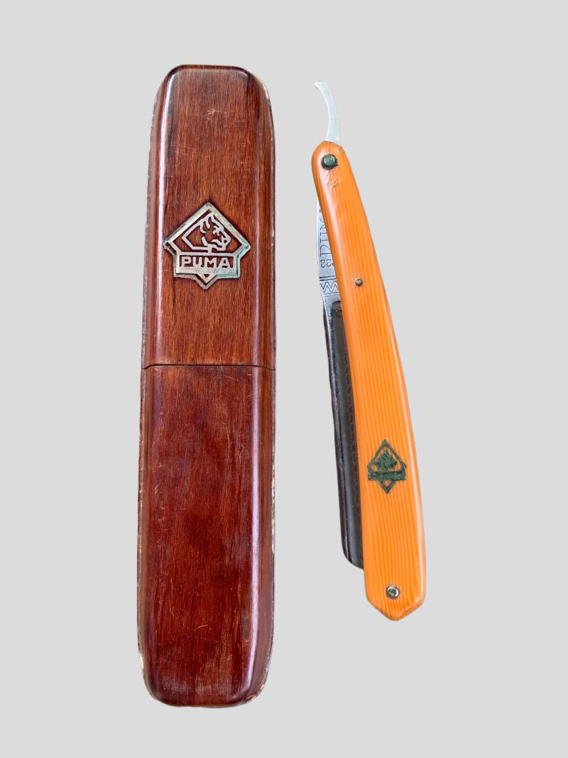 German WWII Puma Folding Razor