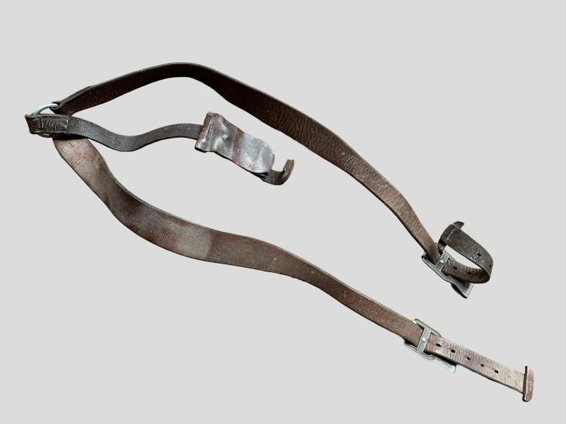 Luftwaffe Leather Y-straps