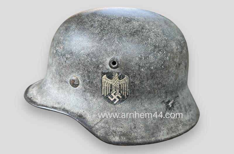 WH Single Decal 'Whitewash' Helmet