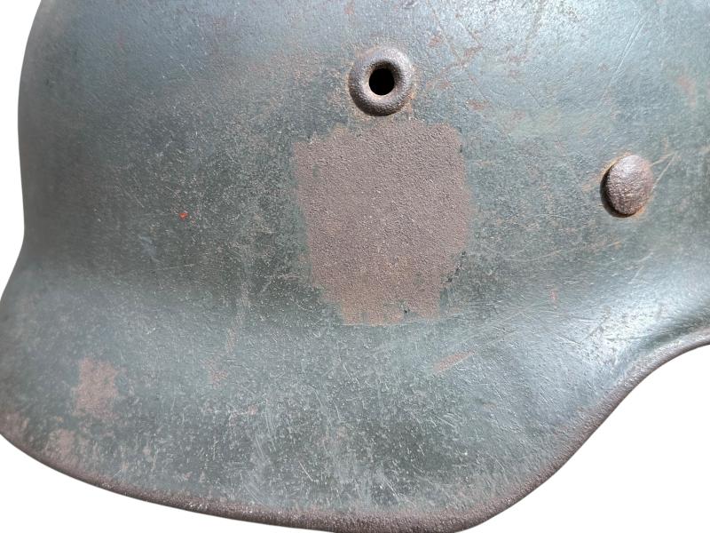 Waffen-SS M40 Ex Single Decal Helmet