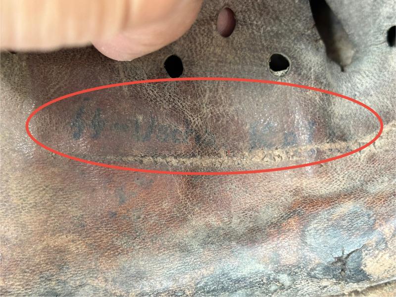 Waffen-SS M40 Ex Single Decal Helmet