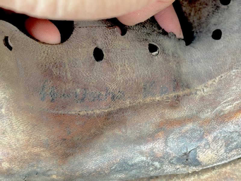 Waffen-SS M40 Ex Single Decal Helmet