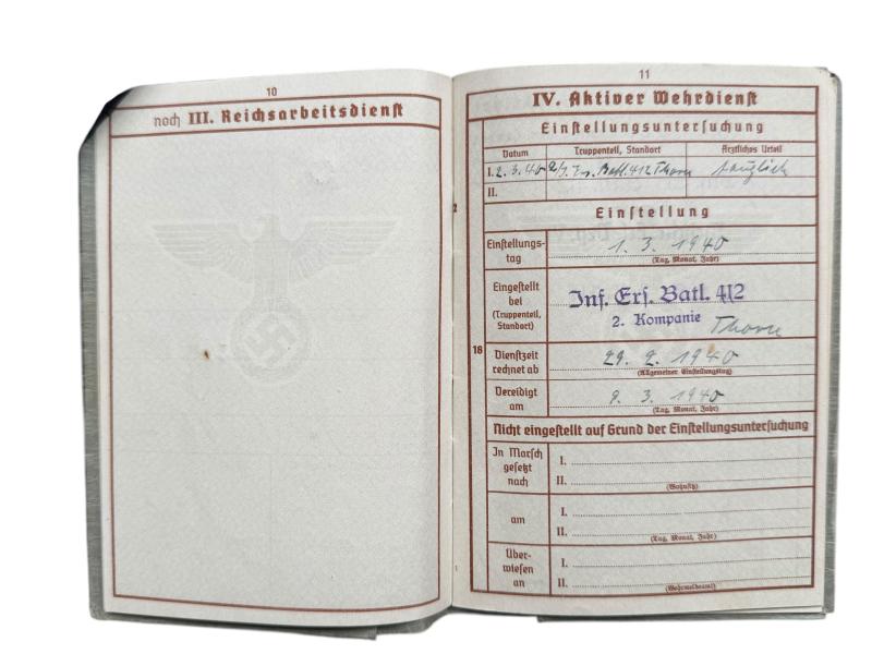 Grouping - Feldwebel Heinrich Kurlbaum