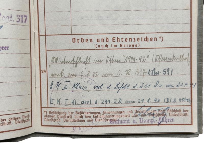 Grouping - Feldwebel Heinrich Kurlbaum