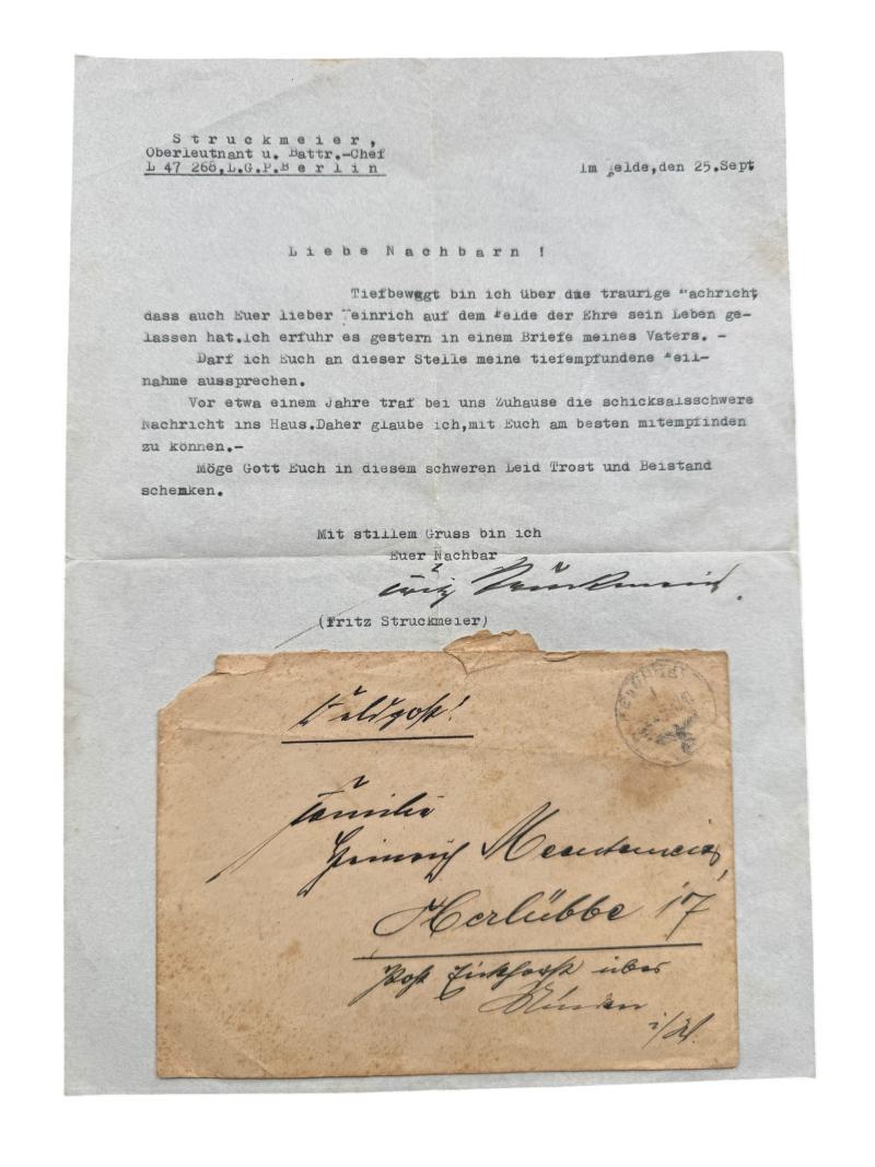 Grouping - Feldwebel Heinrich Kurlbaum